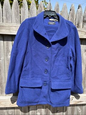 L.L. Bean large Bellandi Italian wool coat!!